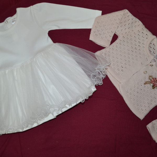 Плаття з бєжевим болеро