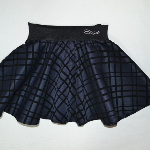 Юбка темно-синя