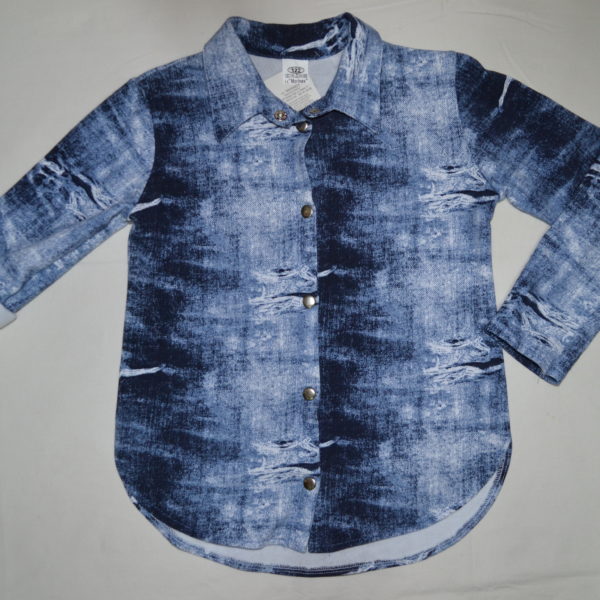 Рубашка джинсова