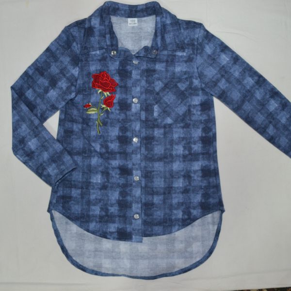 Рубашка з розочкою