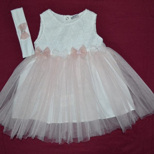 Плаття рожеве з пов"язкою