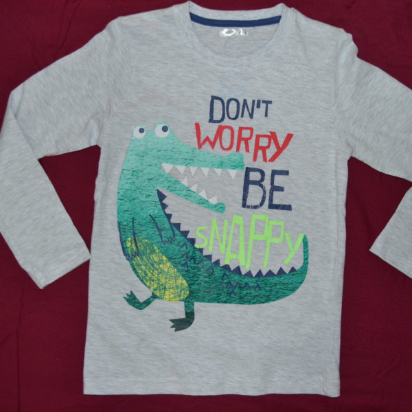 Кофта з крокодилом