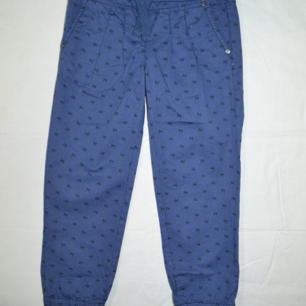 Джинси синій в  бантік