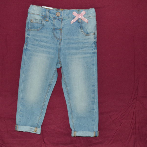 Джинси з бантіком