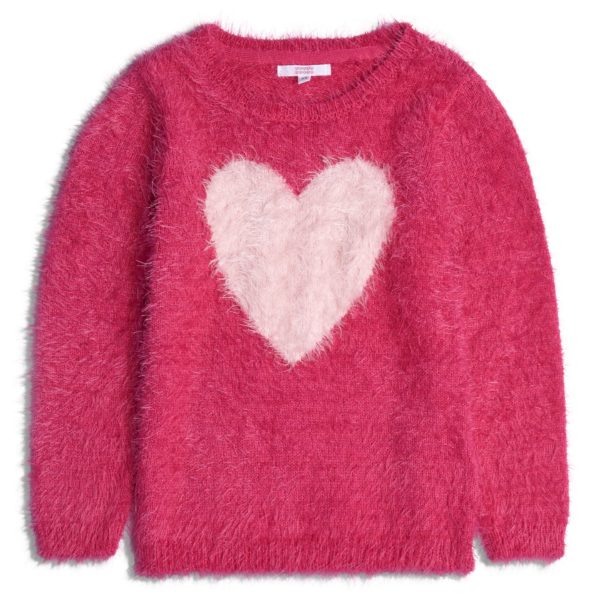 Кофта рожева з сердечком