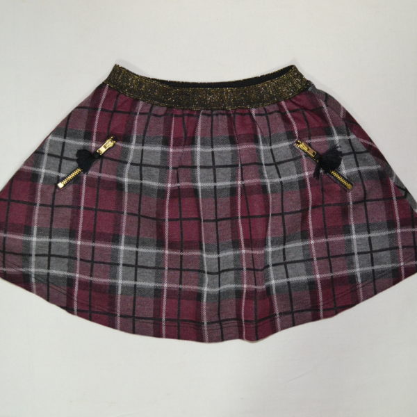 Юбка в клітинку